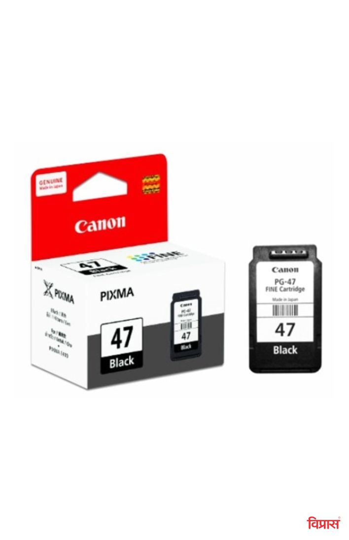 Canon PG47 Black Cartridge for E410 E470 and E480
