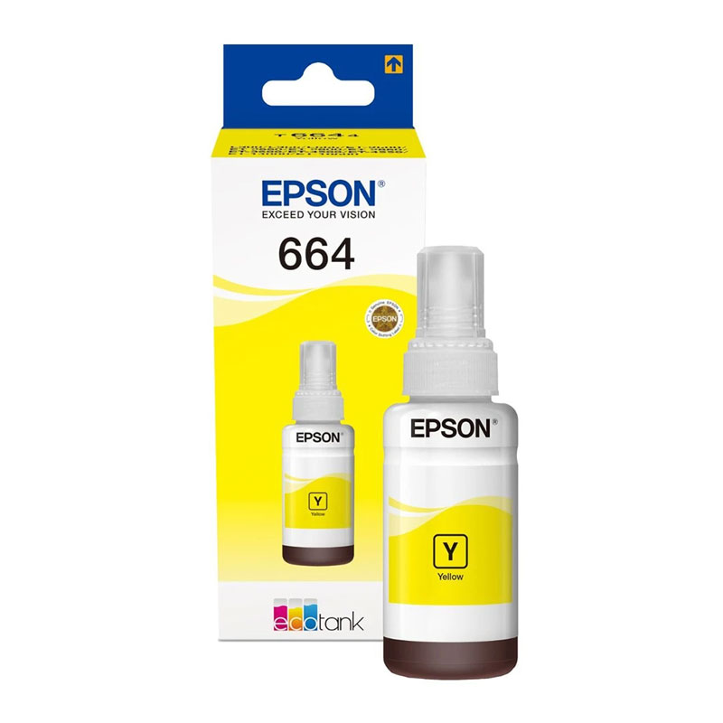 Epson T664 Ink Bottle Yellow | Innovink Solutions
