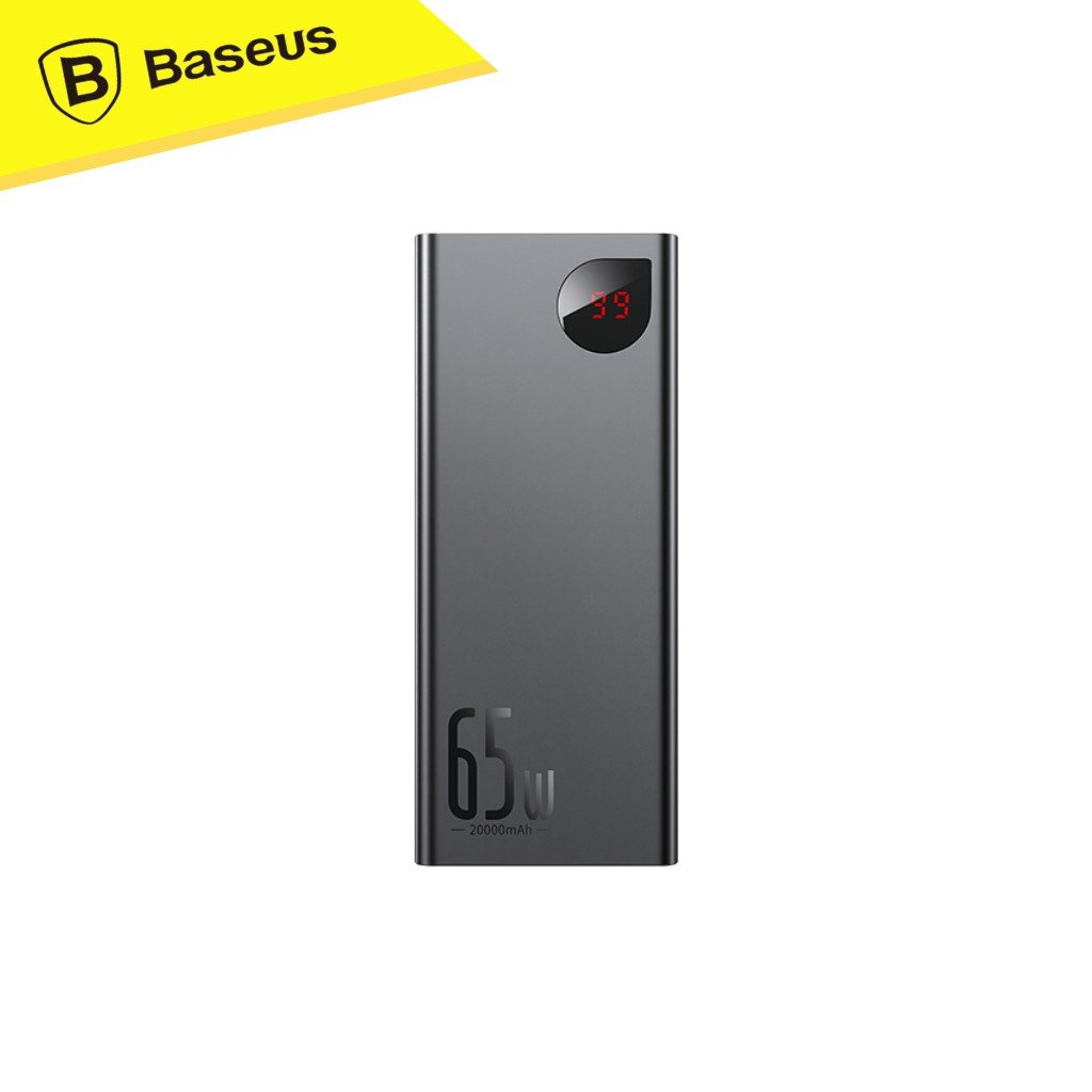 Baseus Adaman Metal Digital Display Quick Charge Power Bank 20000mAh ...