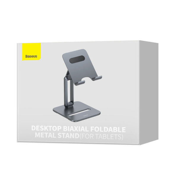 Baseus-Desktop-Biaxial-Foldable-Metal-Stand-(for-Tablets)-Grey-2