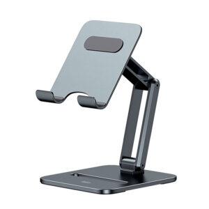 Baseus-Desktop-Biaxial-Foldable-Metal-Stand-(for-Tablets)-Grey