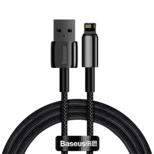 Baseus-Tungsten-Gold-2.4A-Fast-Charging-Lightning-Cable