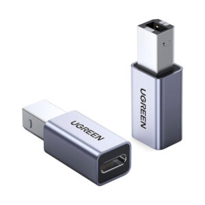 UGREEN USB2.0 USB-C/F to USB2.0 B/M Adapter Aluminium Case